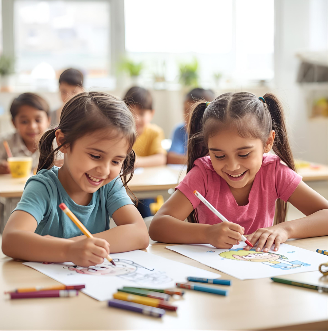 How to Use Educational Cartoon Characters to Inspire Kids’ Coloring Activities